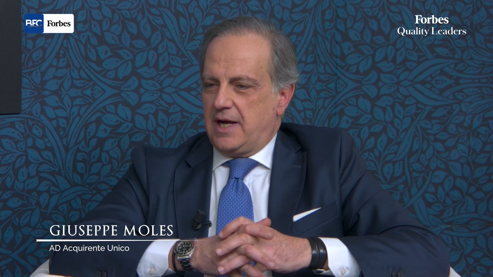 Forbes Quality Leaders puntata 19 Giuseppe Moles, Amministratore